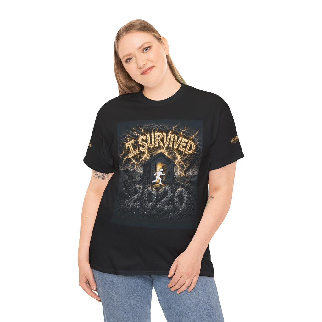 I Survived 2020 — Original PILOT Design: Special Edition Unisex Heavy Cotton Tee
