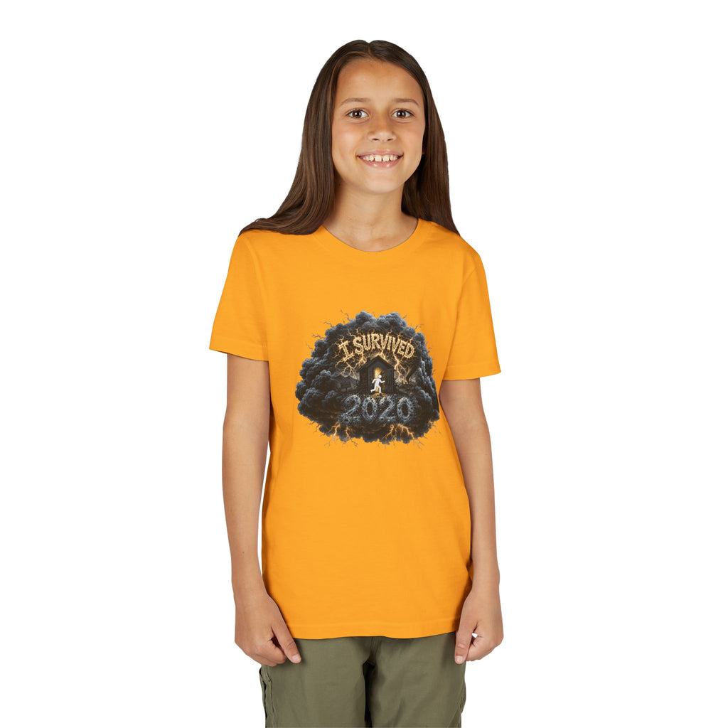 I Survived 2020 — Director's Cut Original Design Teaser Tee | Season 1 Premiere Drop Youth Short Sleeve Tee