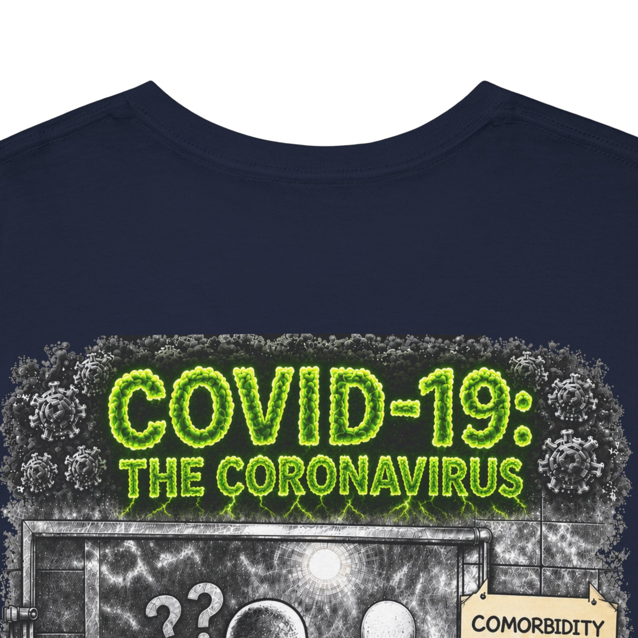 I Survived 2020 — Director's Cut S1:E1 "COVID-19: The Coronavirus" | Pandemic Edition Unisex Heavy Cotton Tee