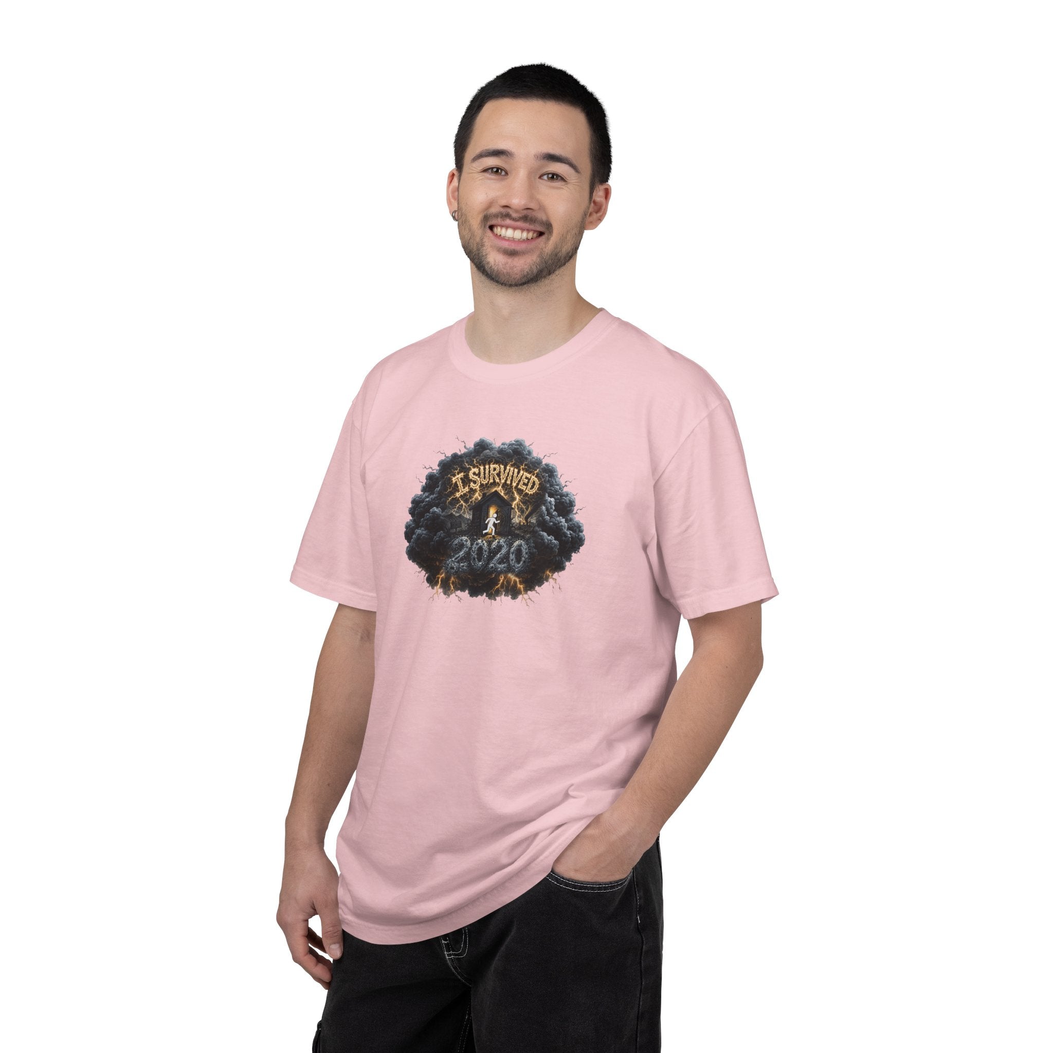 I Survived 2020 — Original PILOT Design: Director's Cut Unisex Garment-Dyed T-shirt