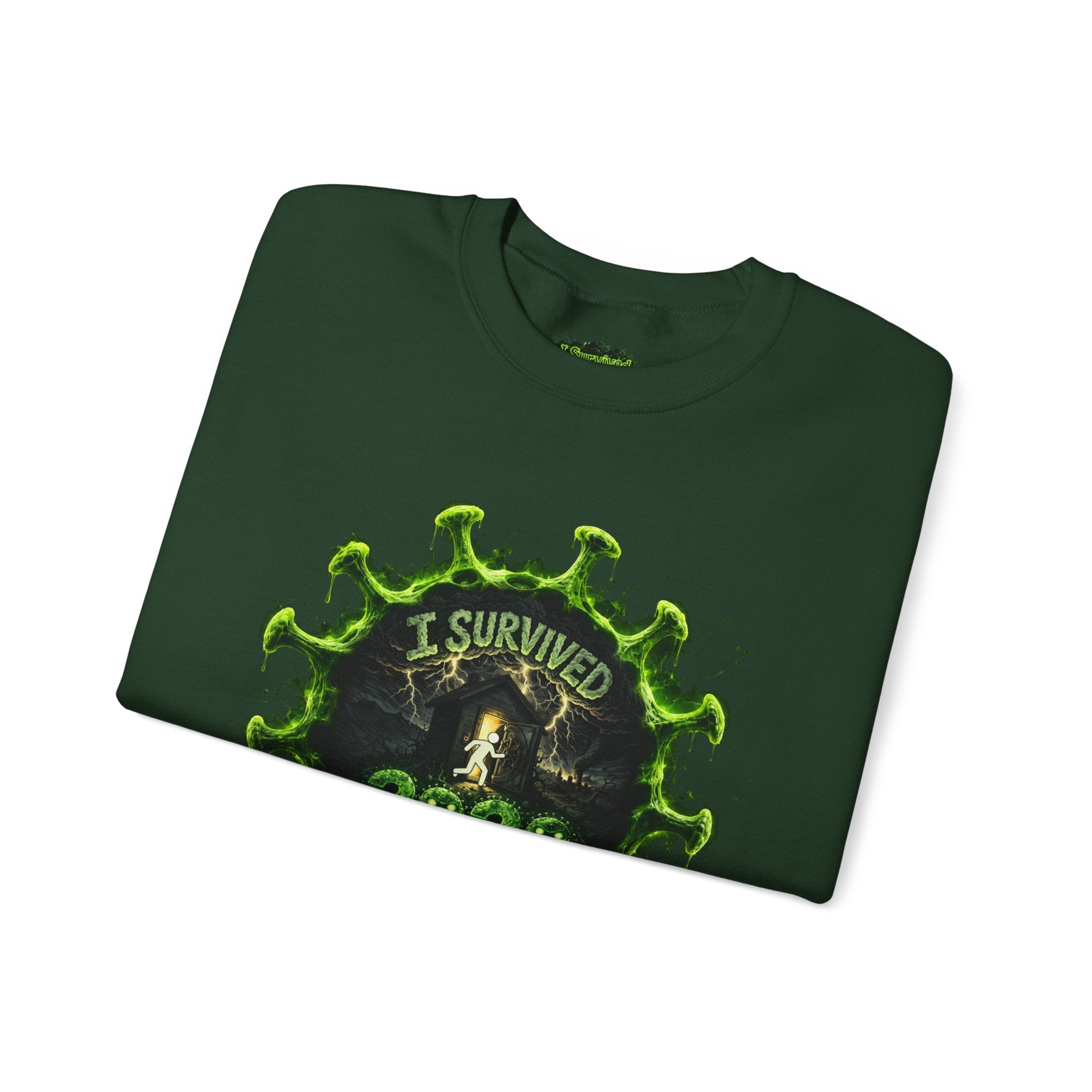 I Survived 2020 — Director's Cut S1:E2 "The Coming of COVID" | Pandemic Edition Unisex Heavy Blend™ Crewneck Sweatshirt