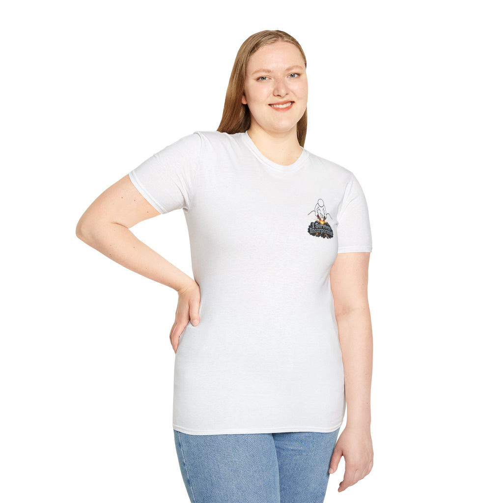 I Survived 2020 — "Please Stand By" Test Pattern Tee Summer Premier Unisex Softstyle T-Shirt