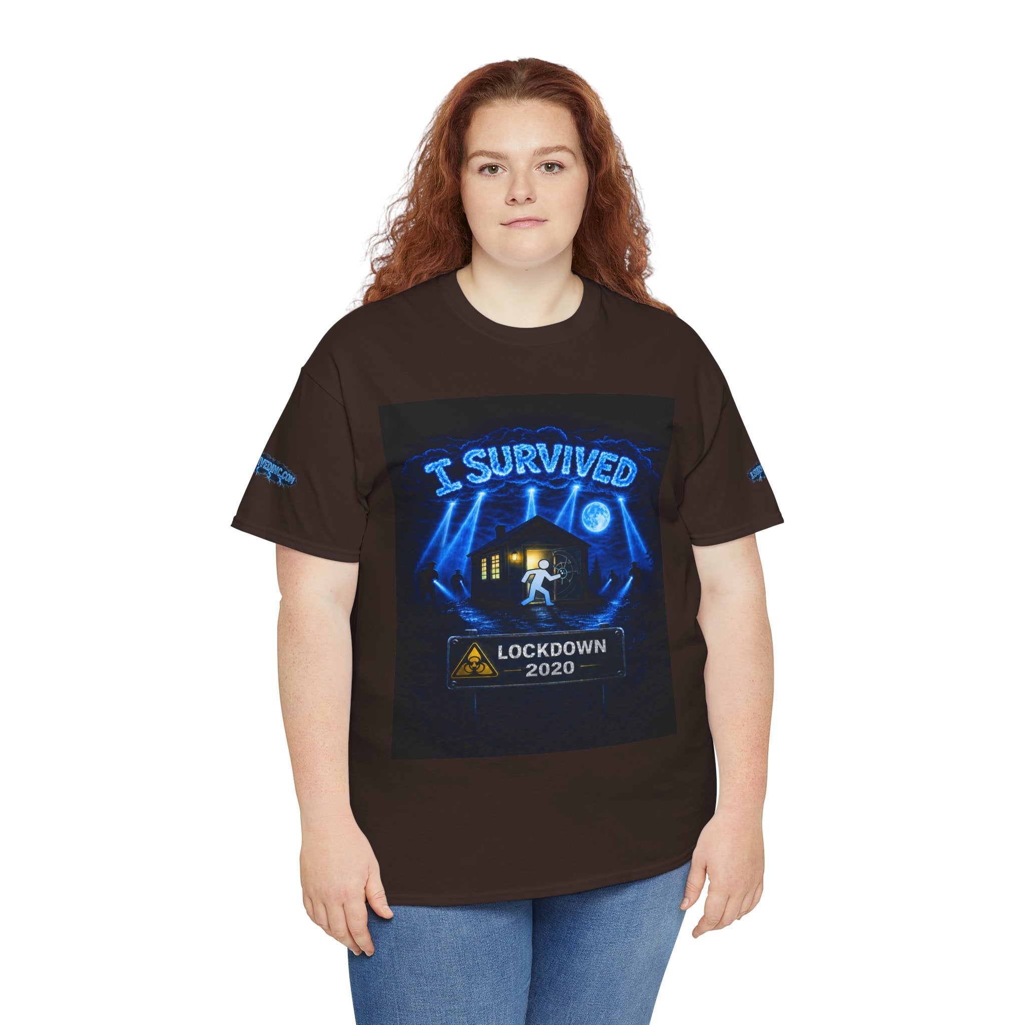 I Survived 2020 — S3:E3 "Remote Schooling" | Lockdown Edition Documentary Unisex Heavy Cotton Tee (SPECIAL EDITION)