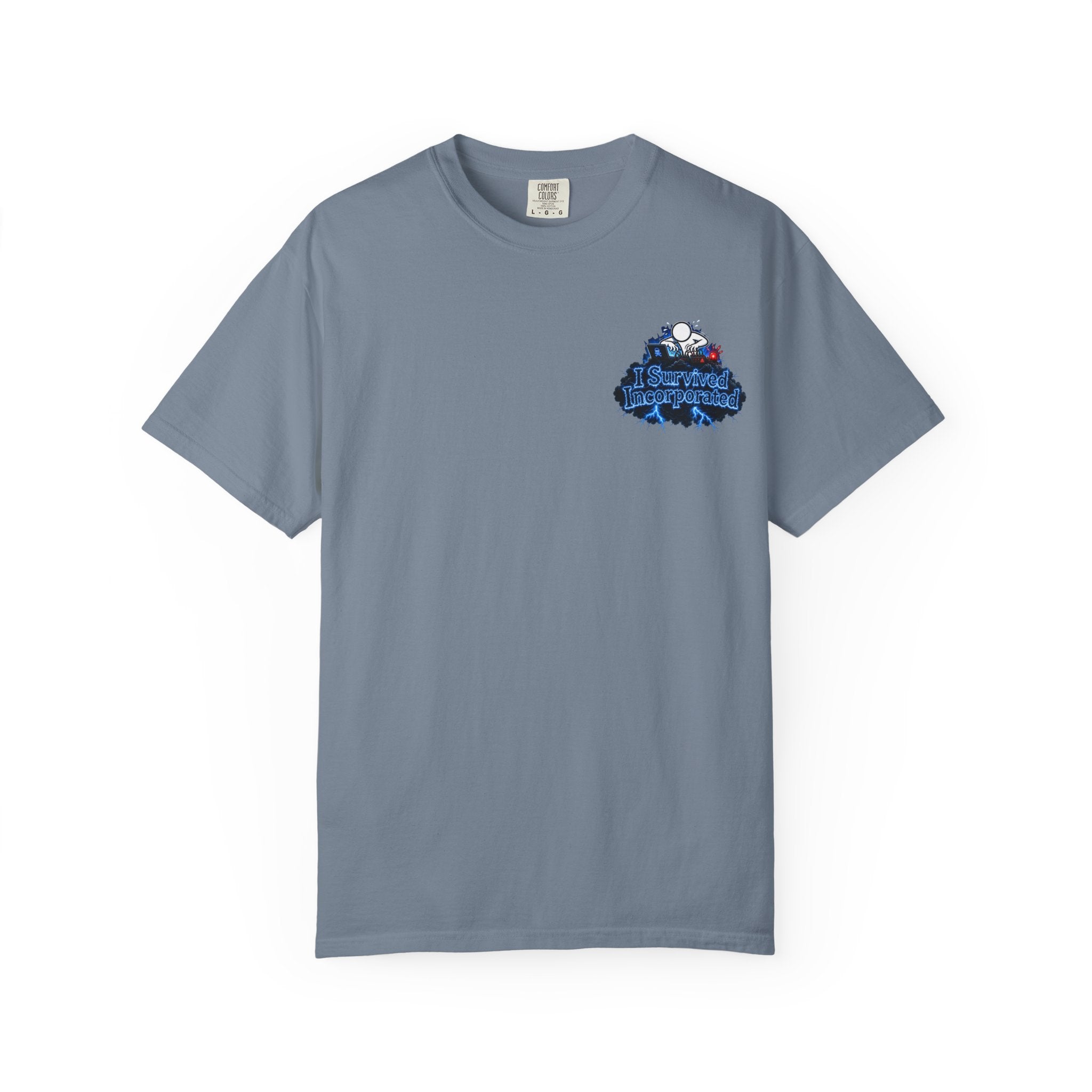 I Survived 2020 — "Please Stand By" Test Pattern Tee Lockdown Special Edition Summer Exclusive Unisex Garment-Dyed T-shirt