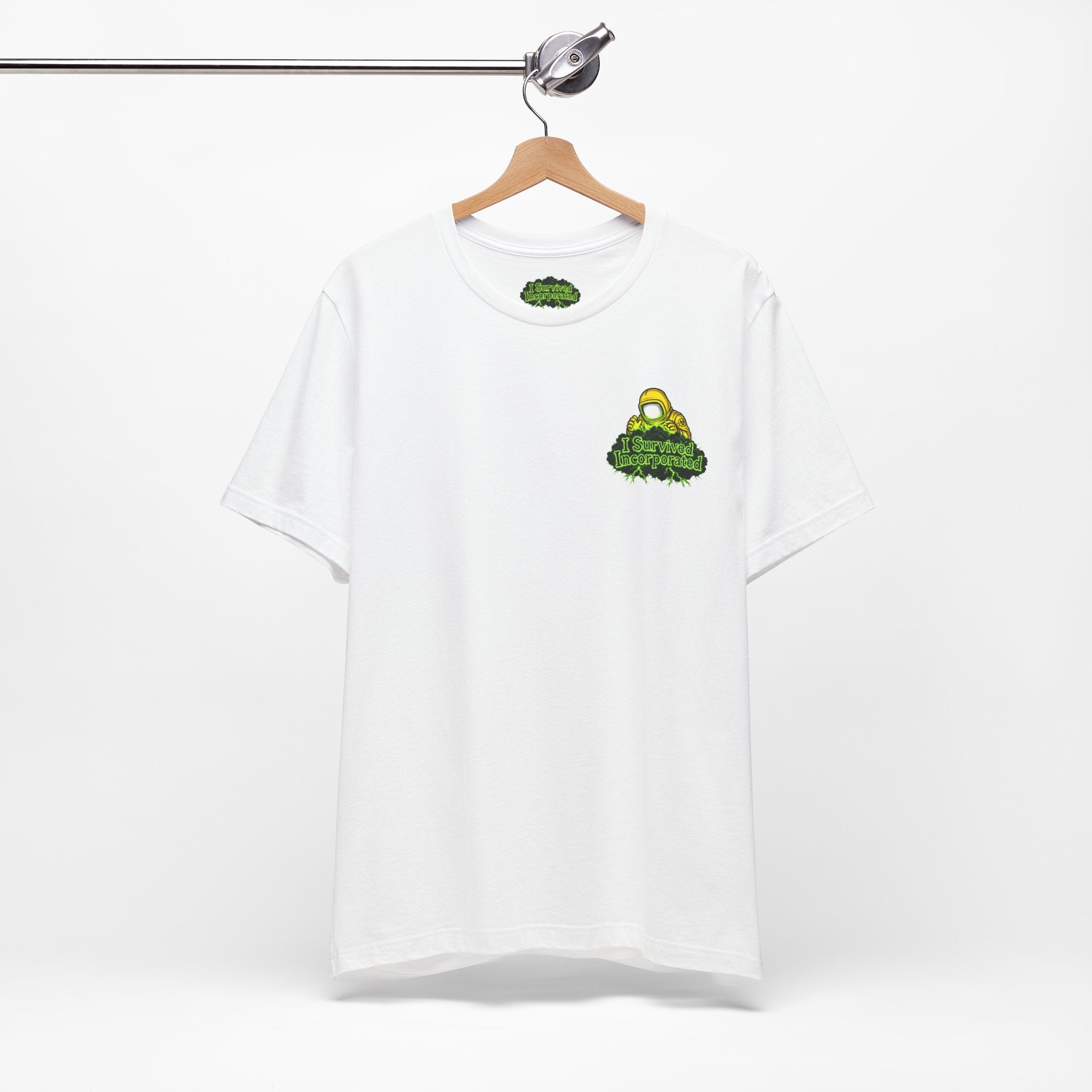 I Survived 2020 — "Please Stand By" Test Pattern Toxic Signal Tee Summer Premiere Unisex Jersey Short Sleeve Tee