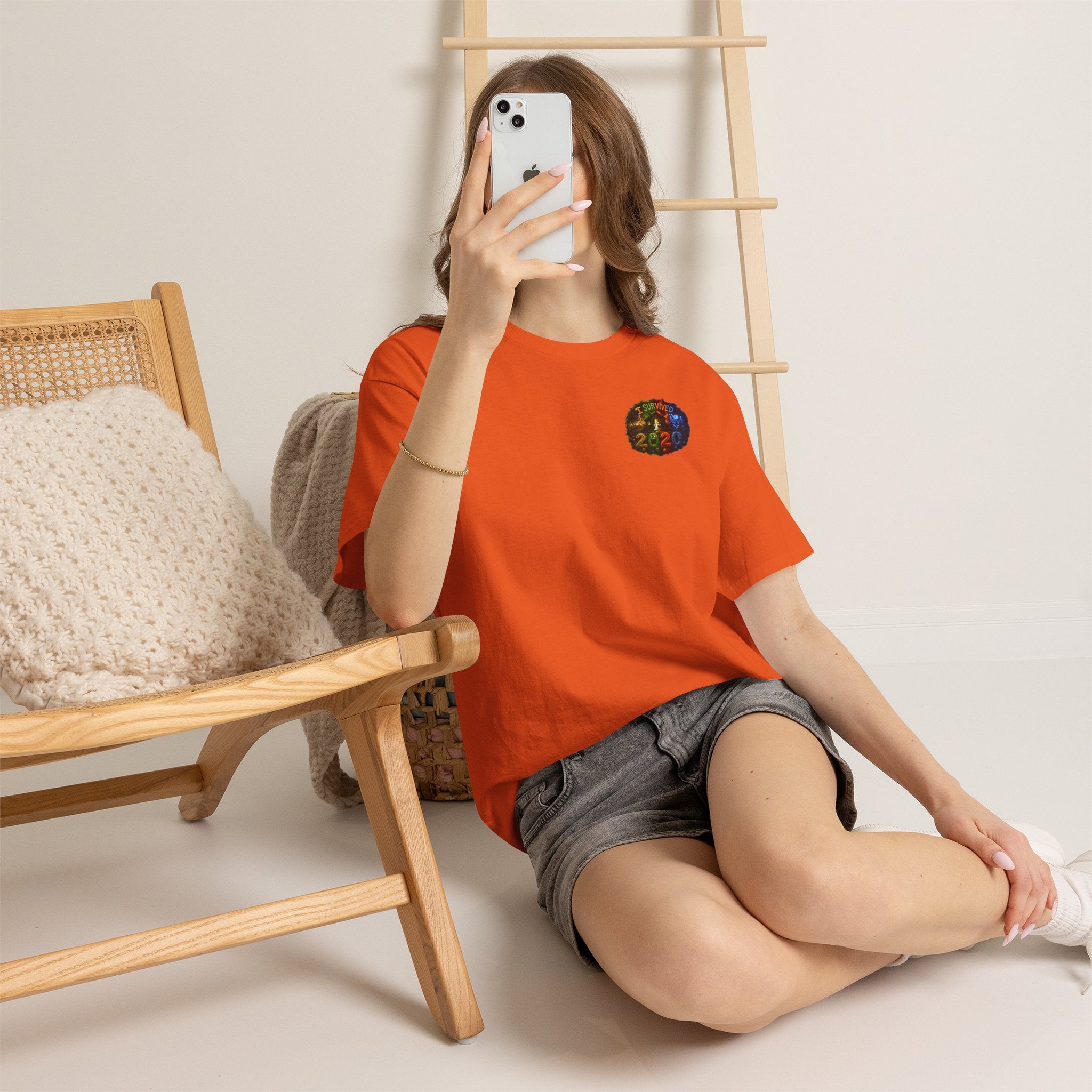 I Survived 2020 — "No Signal" Test Pattern Tee Alien Broadcast Finale Summer Premiere Unisex Heavy Cotton Tee
