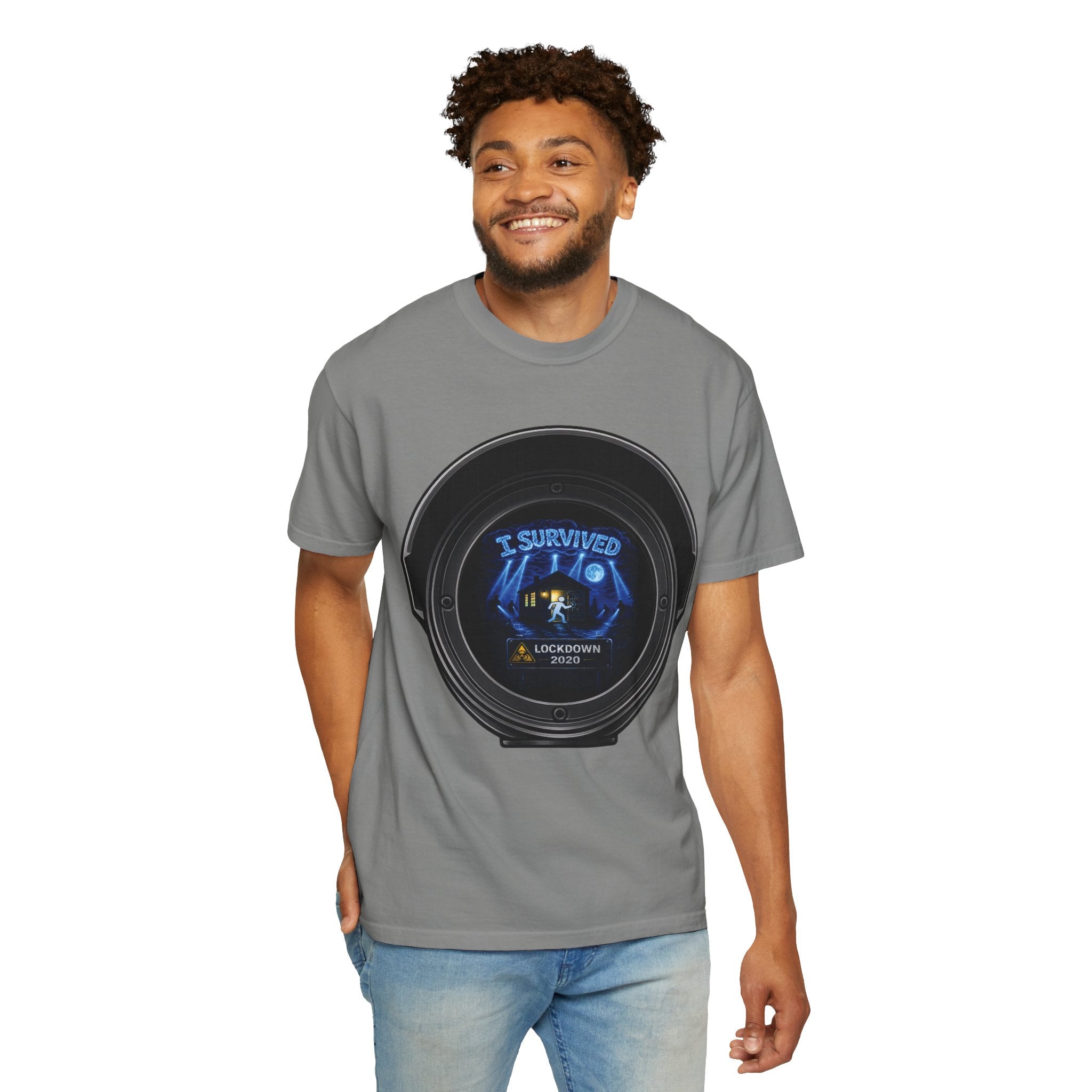 I Survived 2020 — Director's Cut S3:E3 "Remote Schooling" | Lockdown Edition Documentary Unisex Garment-Dyed T-shirt
