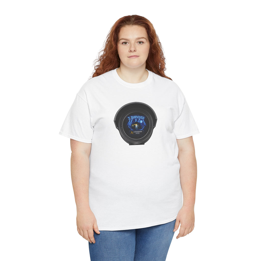 I Survived 2020 — LOCKDOWN S3:E1: Director's Cut "Quarantine" Unisex Heavy Cotton Tee