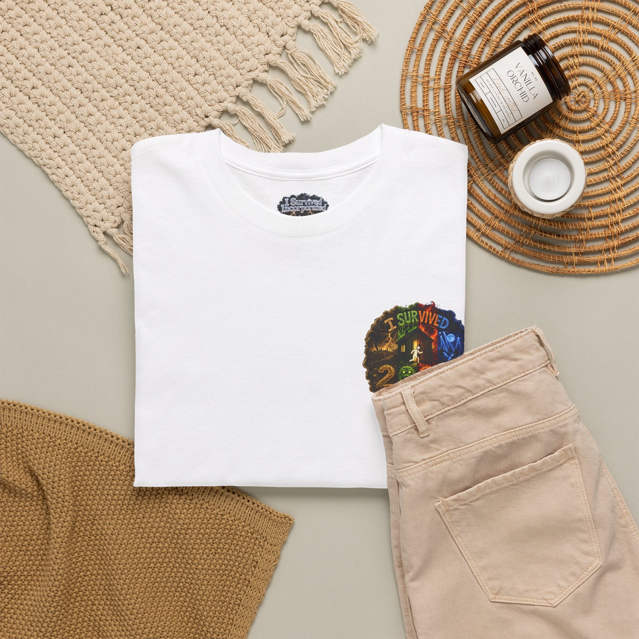 I Survived 2020 — "No Signal" Test Pattern Tee Alien Broadcast Finale Special Edition Summer Premiere Unisex Heavy Cotton Tee