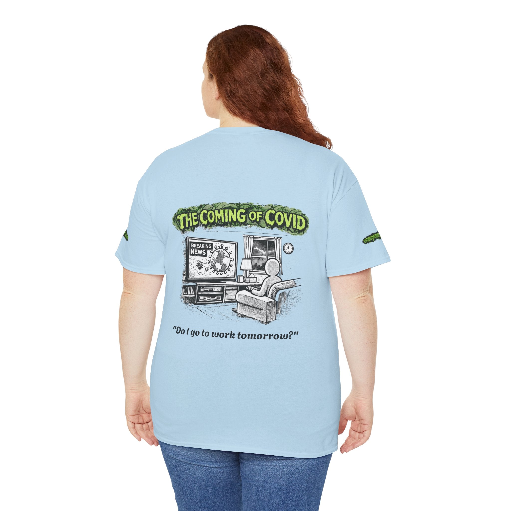 I Survived 2020 — Director's Cut S1:E2 "The Coming of COVID" | Pandemic Edition Unisex Heavy Cotton Tee (SPECIAL EDITION)