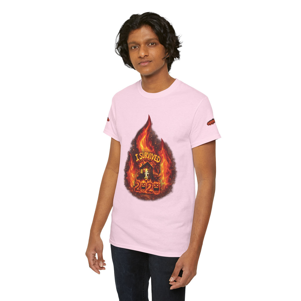 I Survived 2020 — Director's Cut S2:E1 "Berry Creek" | Wildfire Edition Memorial Unisex Heavy Cotton Tee (SPECIAL EDITION)