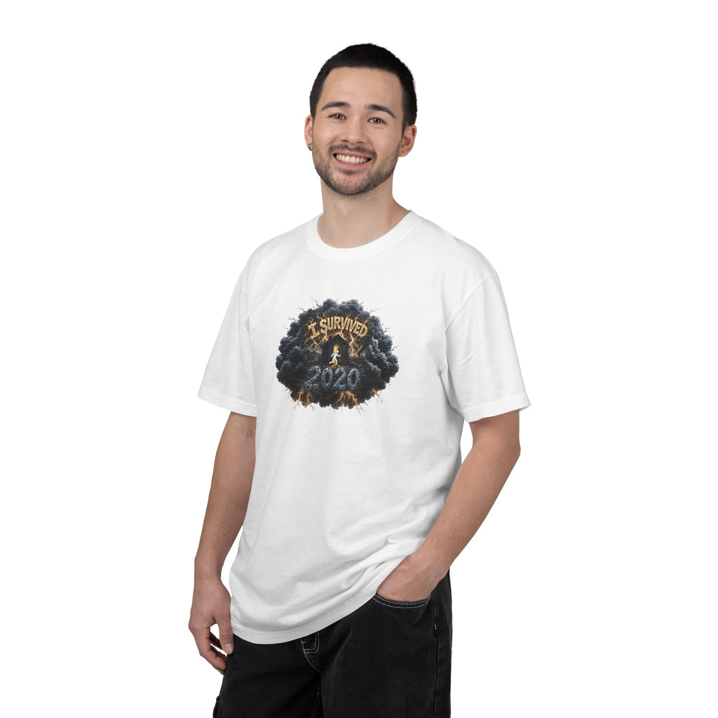 I Survived 2020 — Original PILOT Design: Director's Cut Unisex Garment-Dyed T-shirt