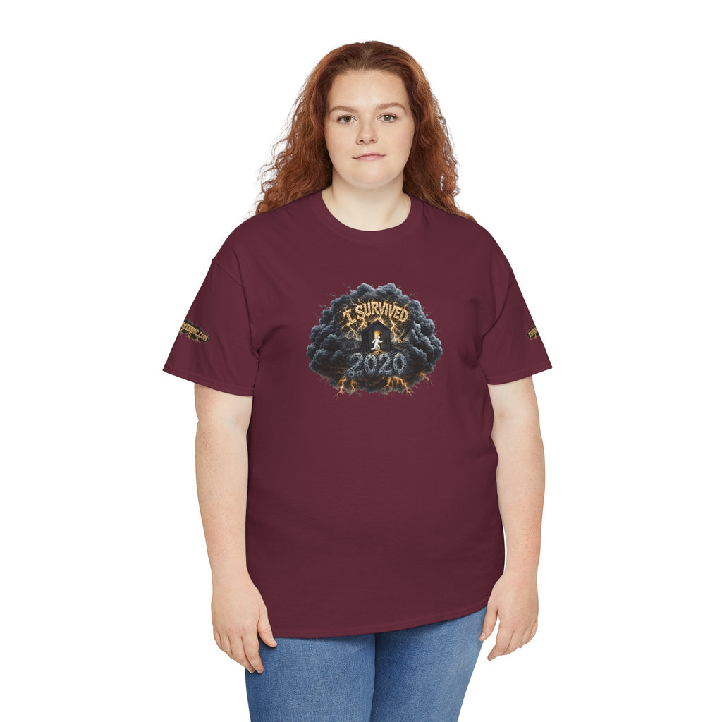 I Survived 2020 — Original PILOT Design: Director's Cut Special Edition Unisex Heavy Cotton Tee