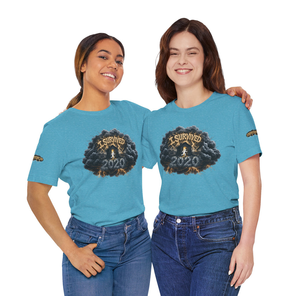 I Survived 2020 — Director's Cut Original Design Teaser Tee | Season 1 Premiere Drop Unisex Jersey Short Sleeve Tee