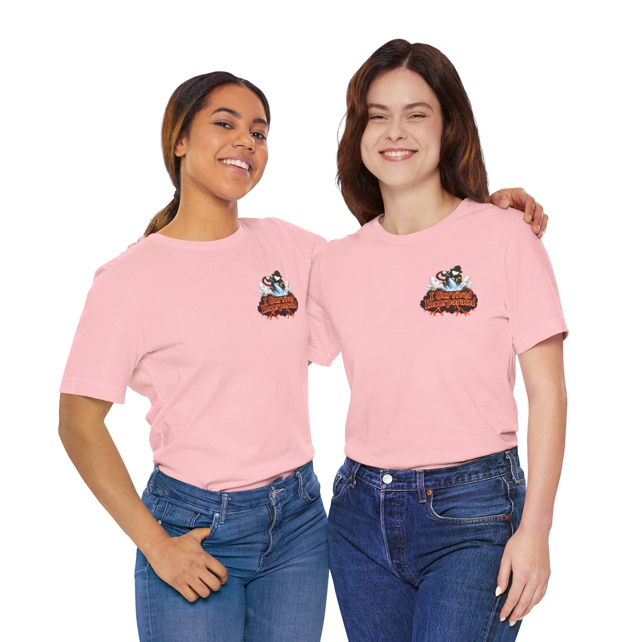 I Survived 2020 — "Please Stand By" Test Pattern Tee Wildfire Signal Edition Summer Premiere Unisex Jersey Short Sleeve Tee