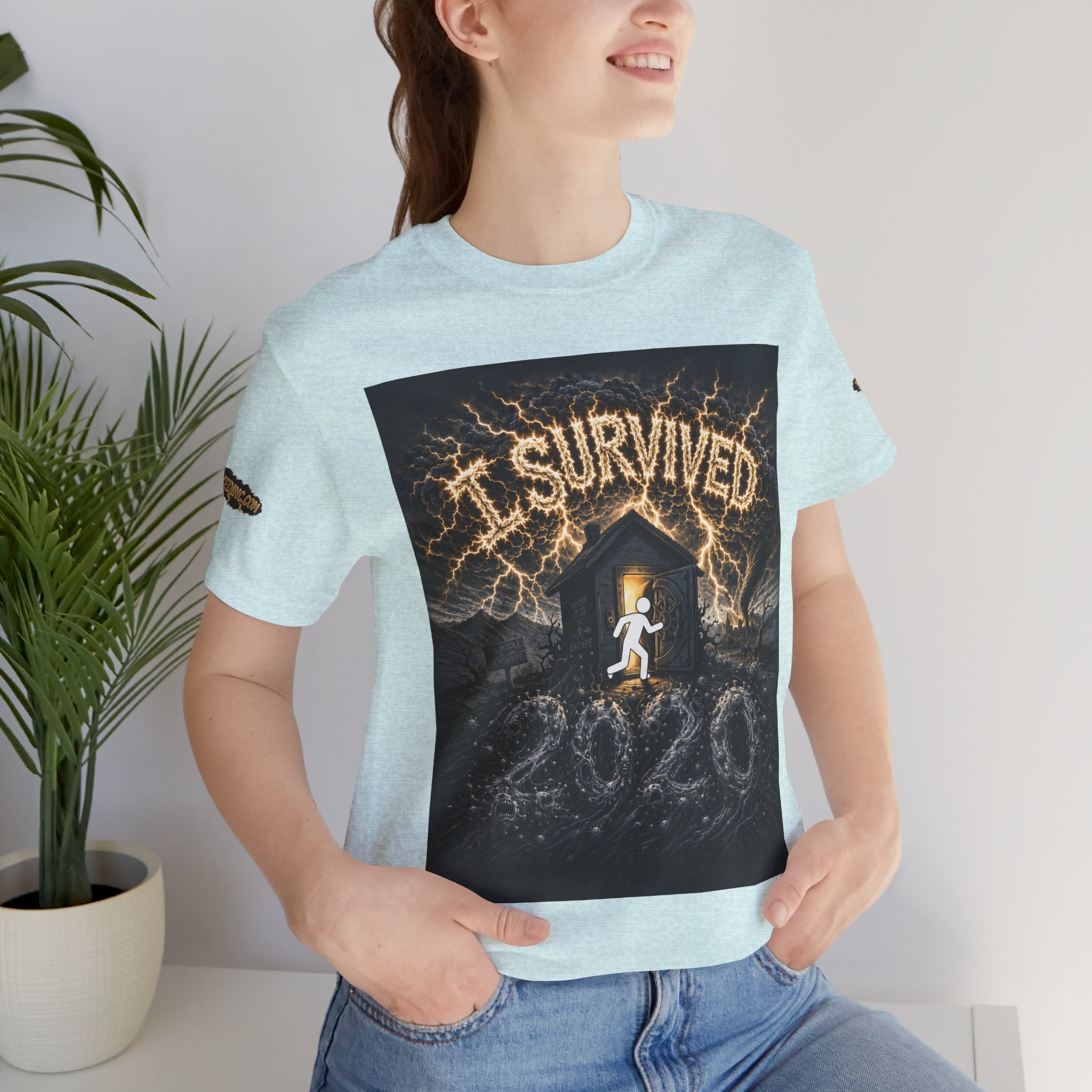 I Survived 2020 — Original PILOT Design: Special Edition Unisex Jersey Short Sleeve Tee