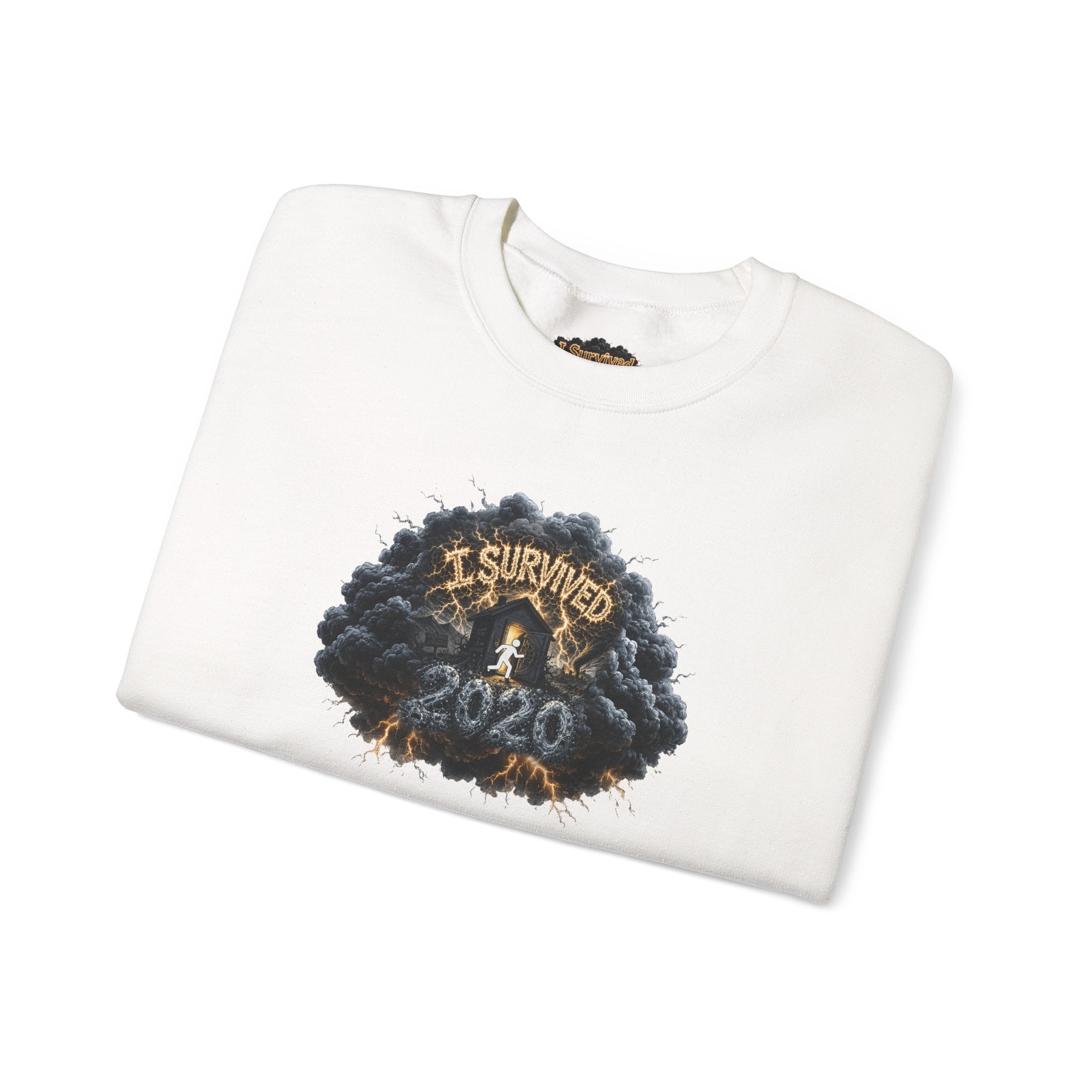 I Survived 2020 — Original PILOT Design: Director's Cut Special Edition Unisex Heavy Blend™ Crewneck Sweatshirt