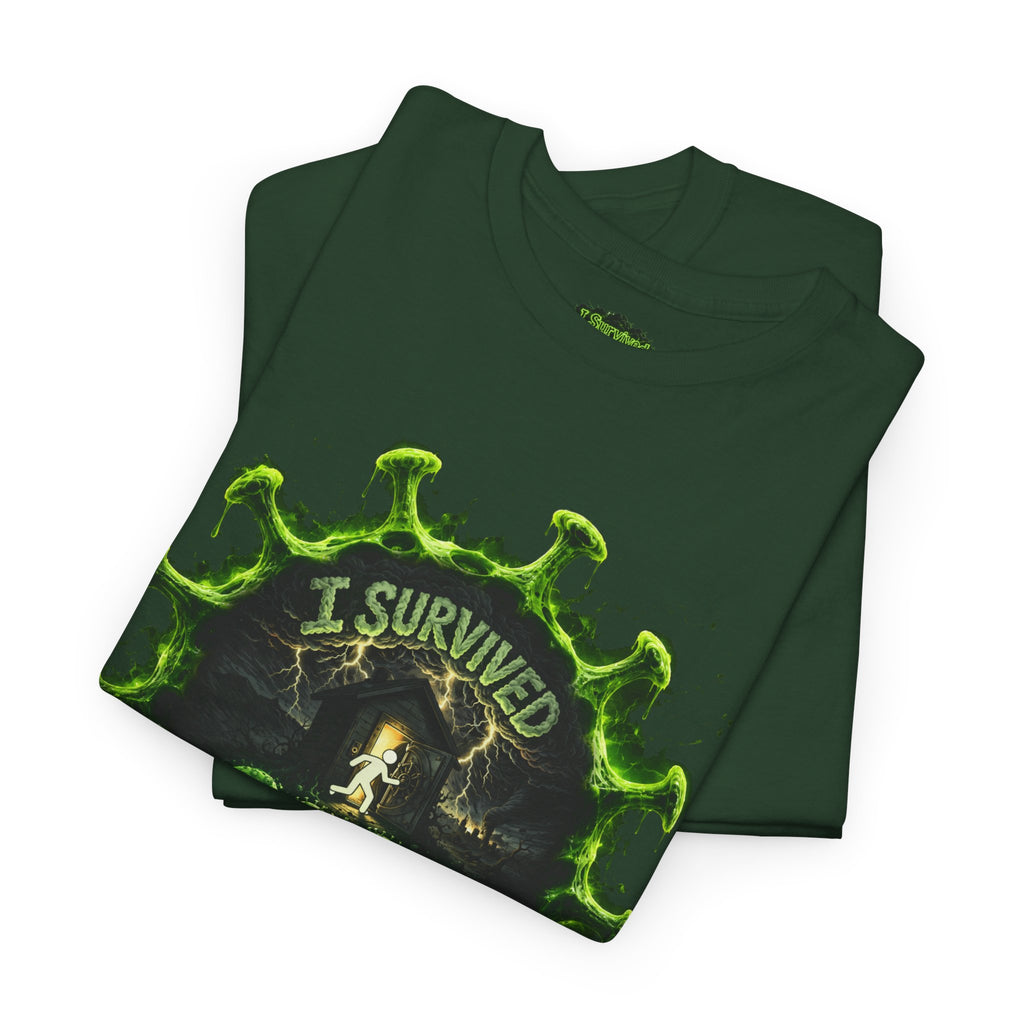 I Survived 2020 — Director's Cut S1:E1 "COVID-19: The Coronavirus" | Pandemic Edition Unisex Heavy Cotton Tee (SPECIAL EDITION)