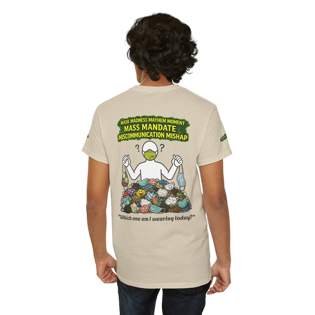 I Survived 2020 — PANDEMIC S1:E4: Director's Cut Special Edition "Mask Madness" Unisex Heavy Cotton Tee