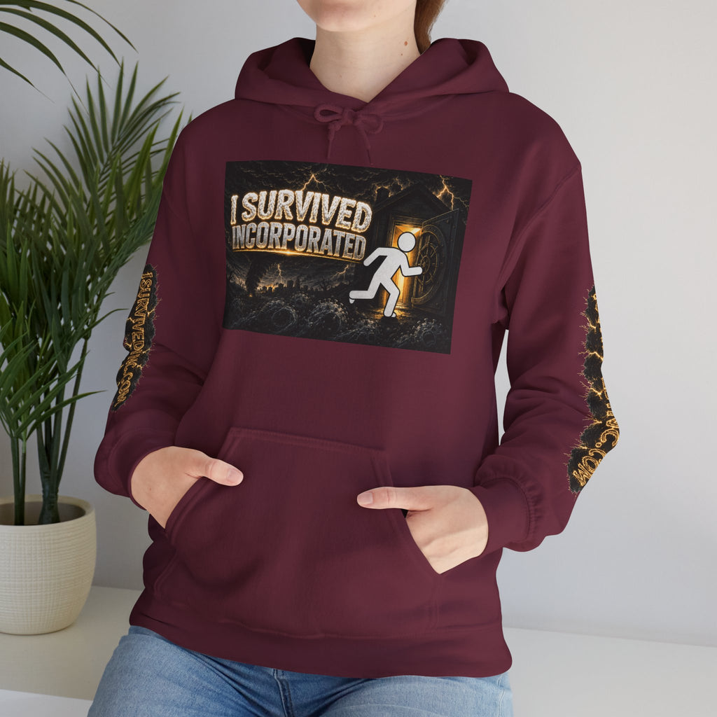I Survived Incorporated Hoodie Sweatshirt – Original Design Teaser