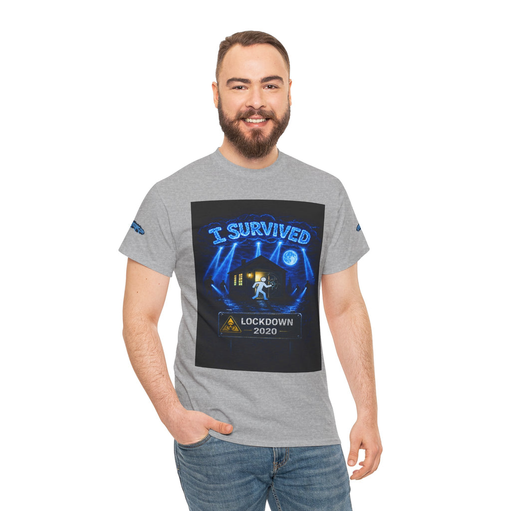 I Survived 2020 — S3:E2 "Dating Under Lockdown" | Lockdown Edition Documentary Unisex Heavy Cotton Tee (SPECIAL EDITION)