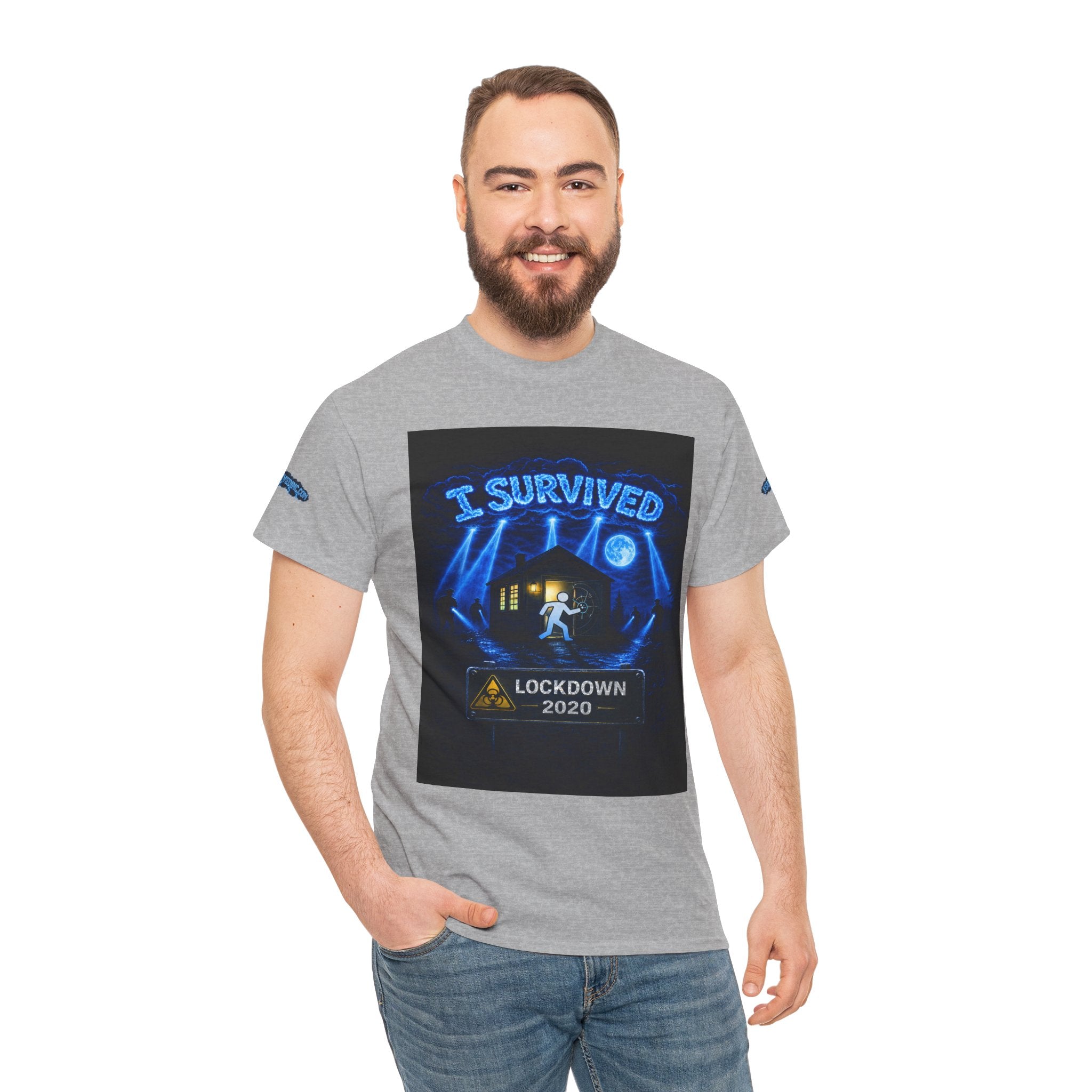I Survived 2020 — S3:E2 "Dating Under Lockdown" | Lockdown Edition Documentary Unisex Heavy Cotton Tee (SPECIAL EDITION)