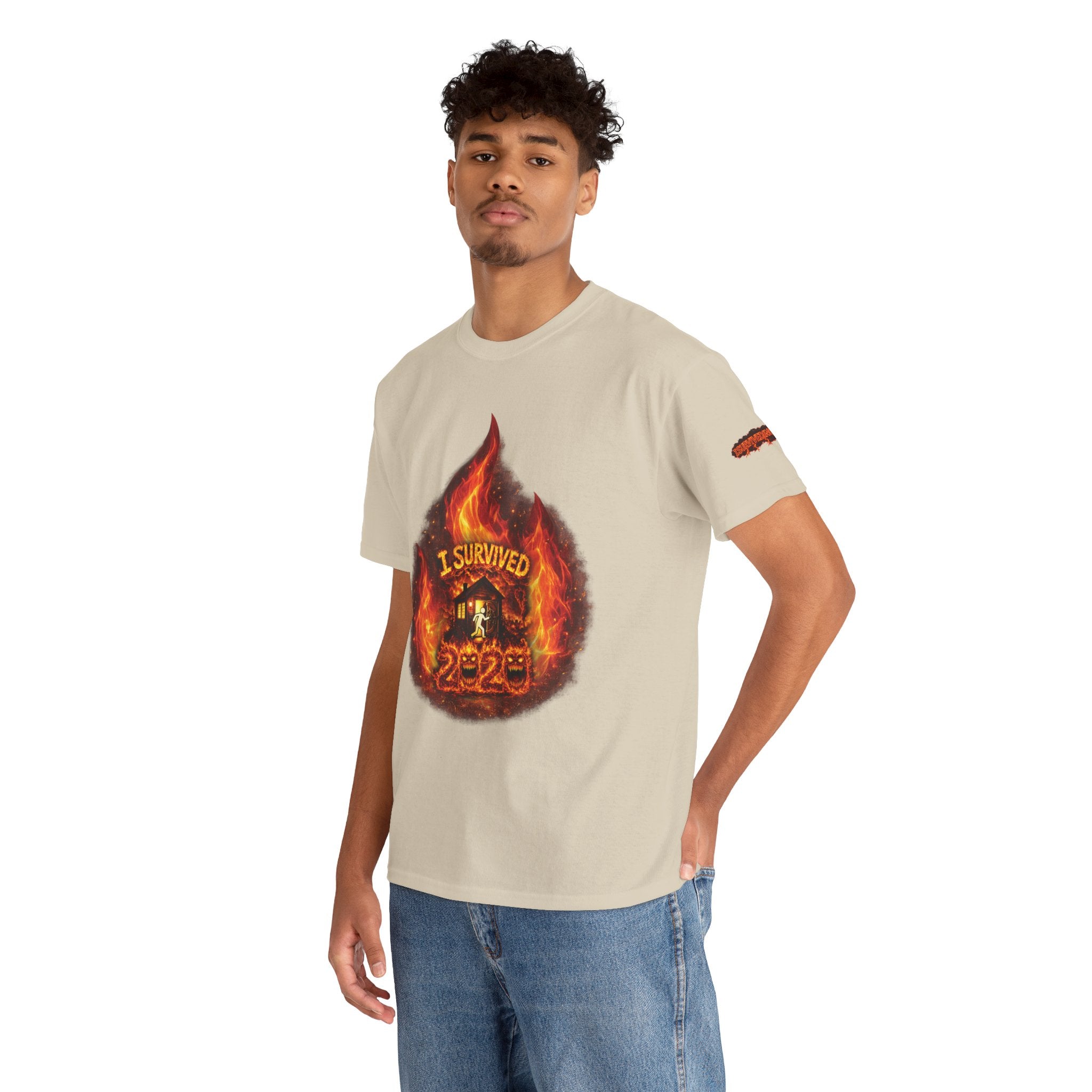 I Survived 2020 — Director's Cut S2:E3 "The California Wildfires" | Wildfire Edition Memorial Unisex Heavy Cotton Tee (SPECIAL EDITION)