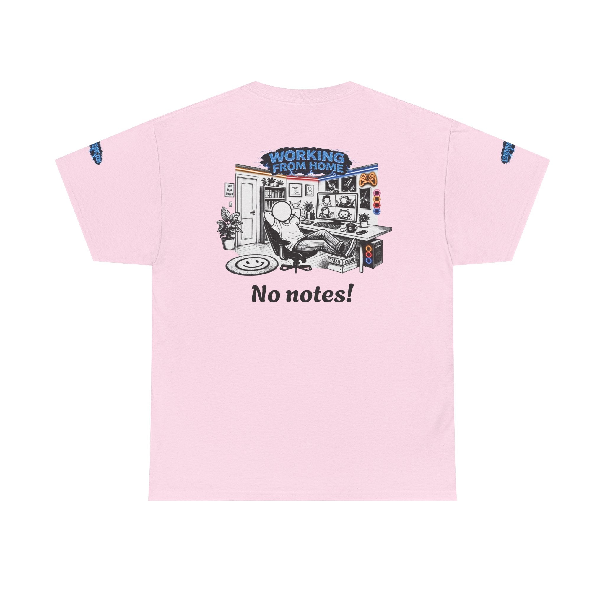 I Survived 2020 — LOCKDOWN S3:E4: Special Edition "Working From Home" Unisex Heavy Cotton Tee