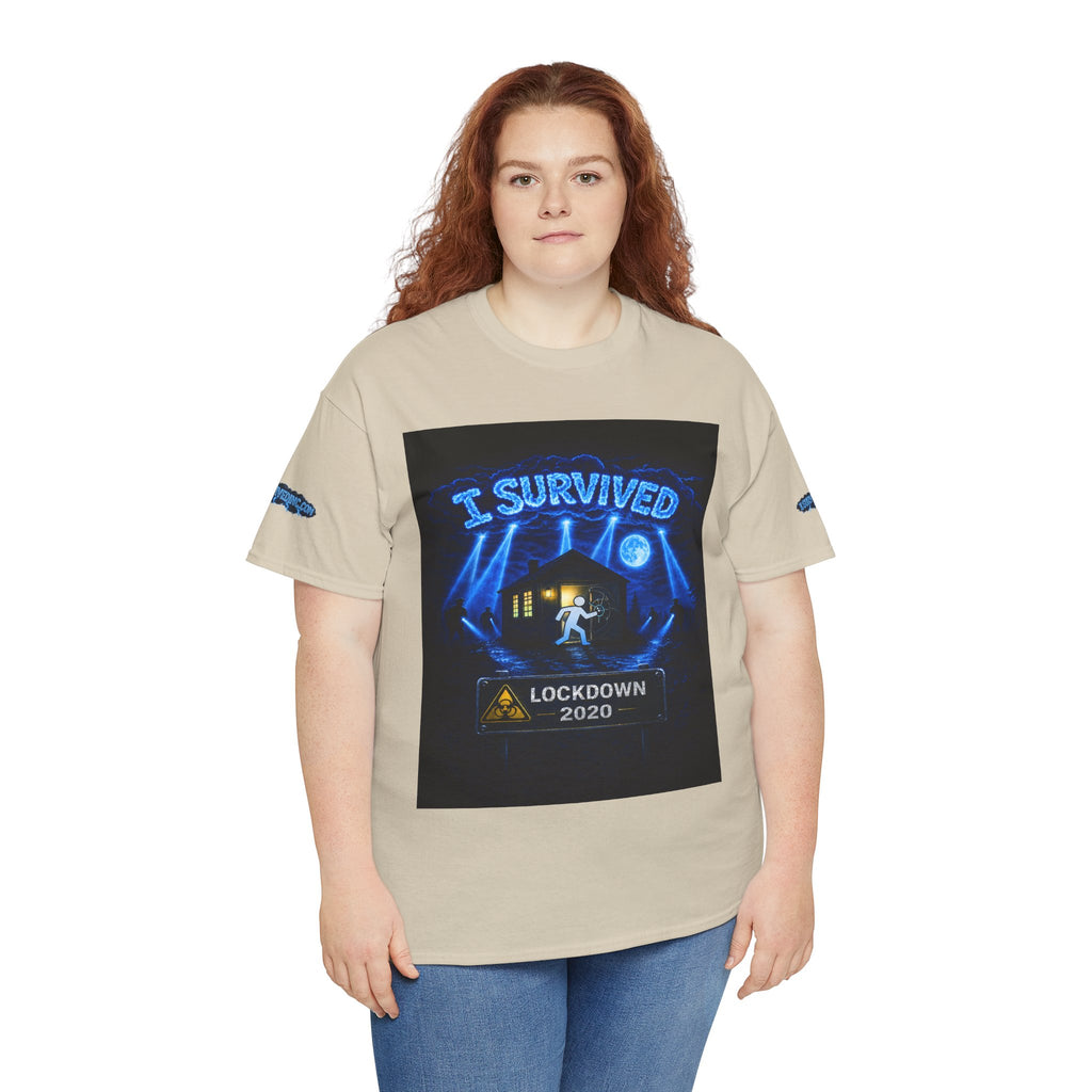 J'ai survécu à 2020 — S3:E1 « Quarantaine » | T-shirt unisexe en coton épais édition Confinement (ÉDITION SPÉCIALE)