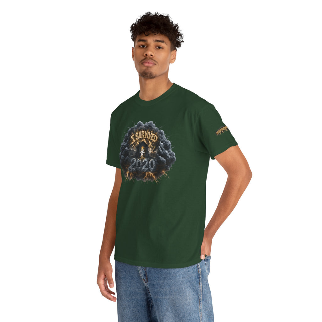 I Survived 2020 — Director's Cut Original Design Teaser Tee | Season 1 Premiere Drop Unisex Heavy Cotton Tee (SPECIAL EDITION)