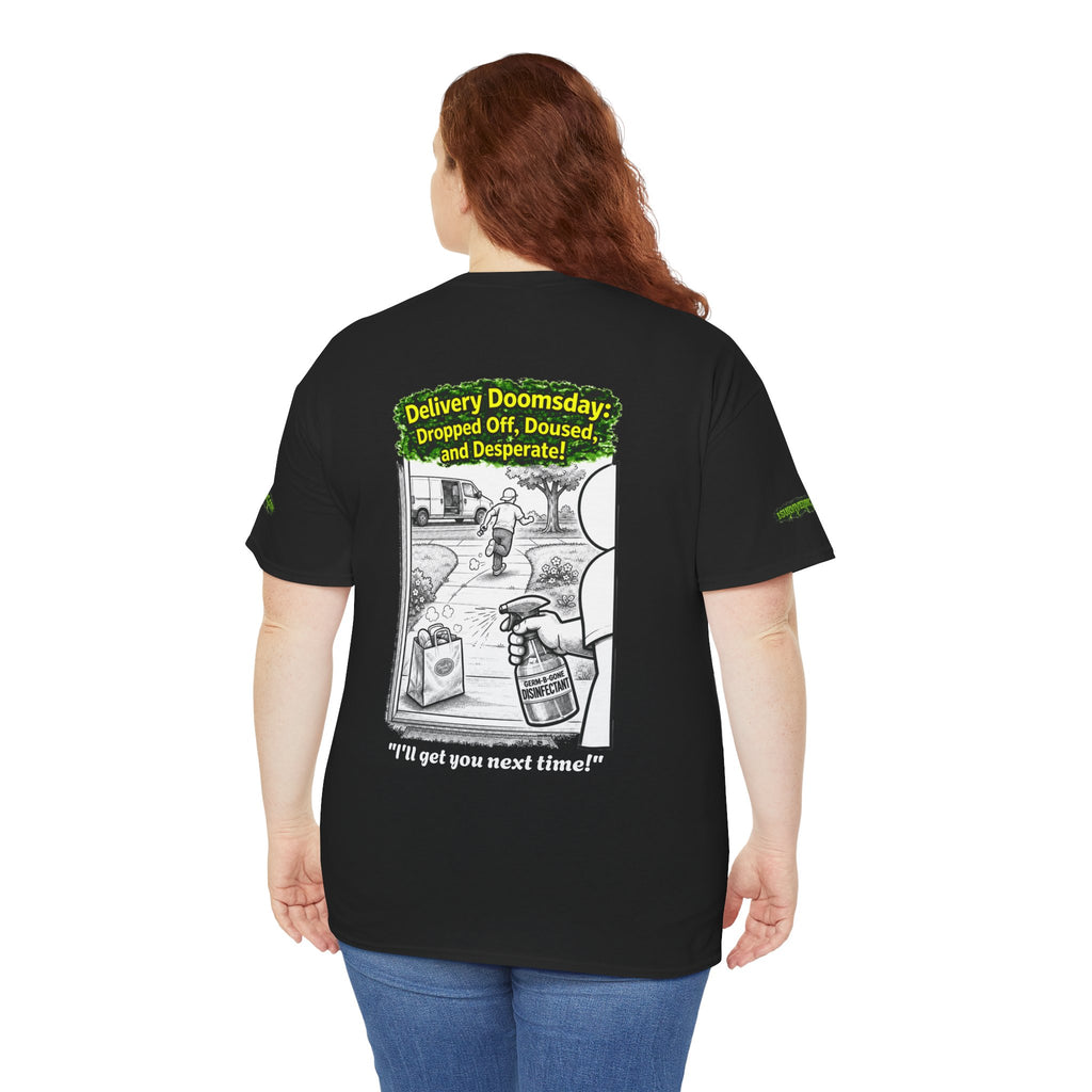 I Survived 2020 — PANDEMIC S1:E5: Director's Cut Special Edition "Delivery Doomsday" Unisex Heavy Cotton Tee