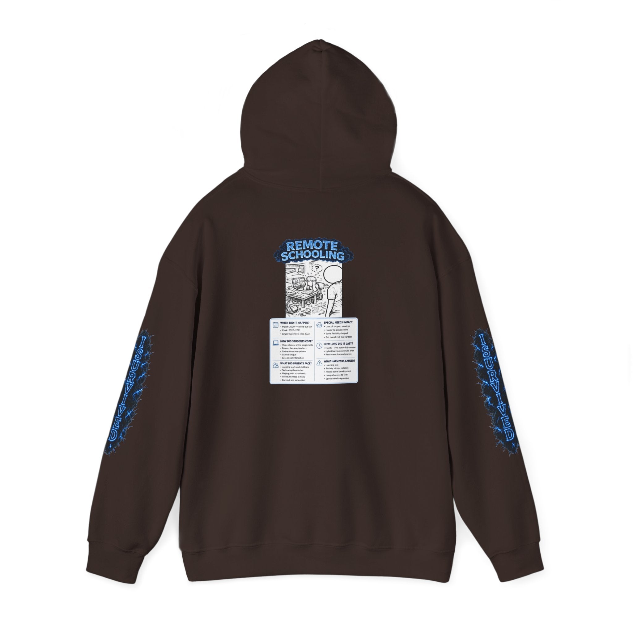 I Survived 2020 — LOCKDOWN S3:E3: Director's Cut "Remote Schooling" Hoodie