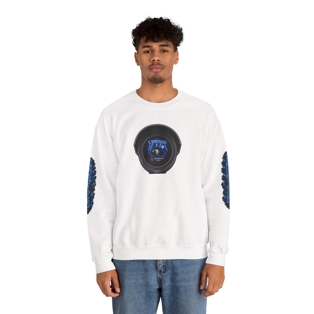 I Survived 2020 —  LOCKDOWN S3:E1: Director's Cut Special Edition "Quarantine" Unisex Heavy Blend™ Crewneck Sweatshirt
