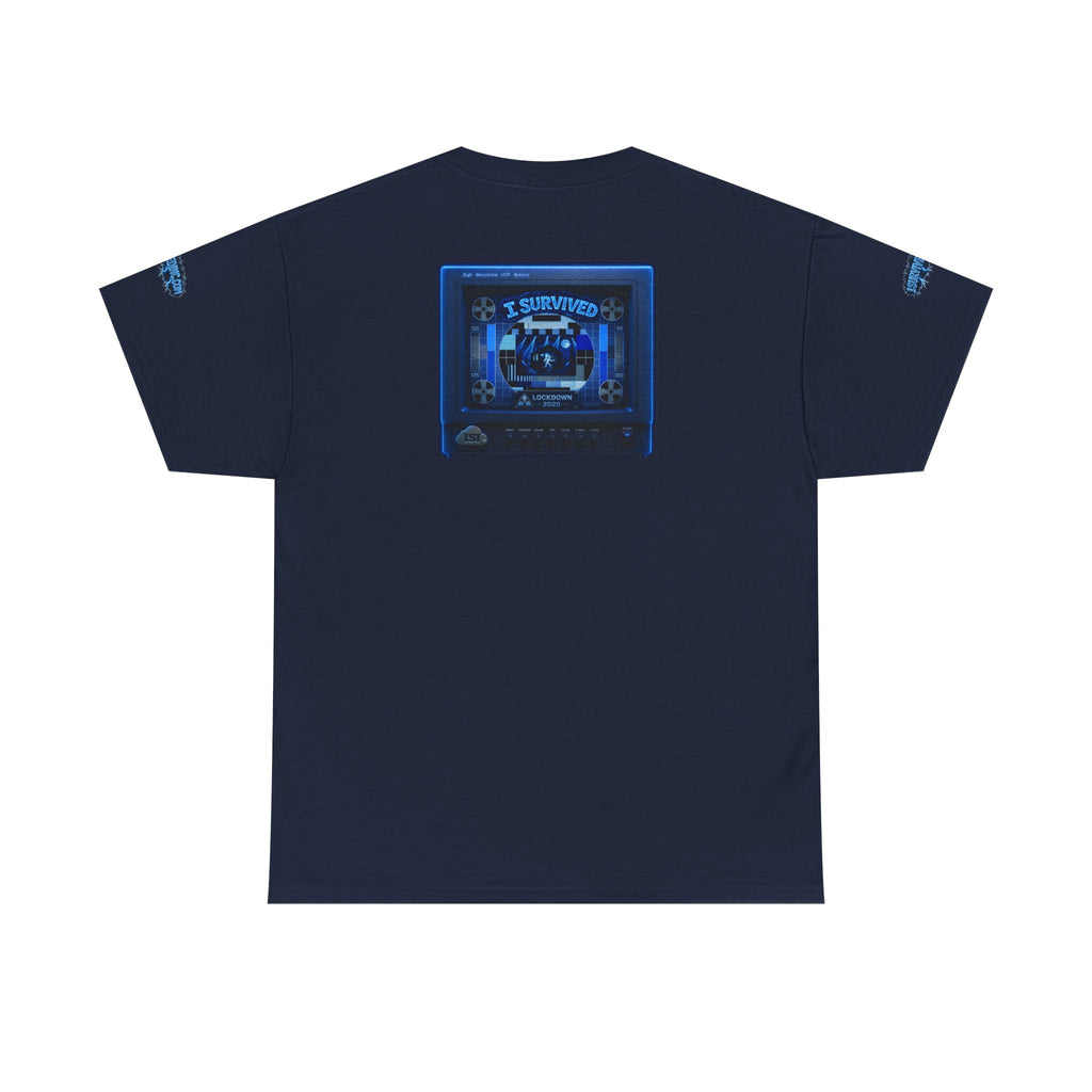 I Survived 2020 — "Please Stand By" Test Pattern Tee Lockdown Special Edition Summer Exclusive Unisex Heavy Cotton Tee