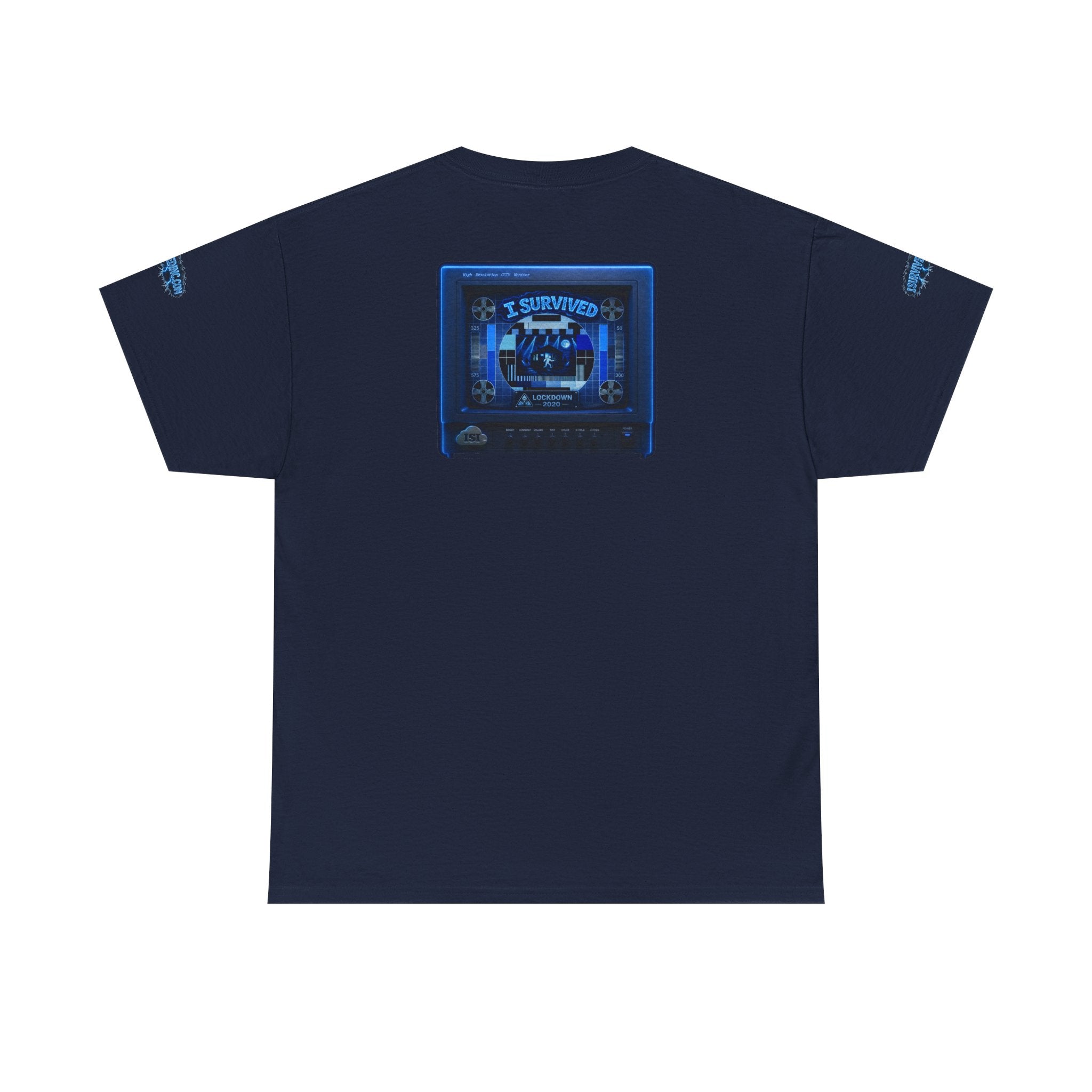I Survived 2020 — "Please Stand By" Test Pattern Tee Lockdown Special Edition Summer Exclusive Unisex Heavy Cotton Tee