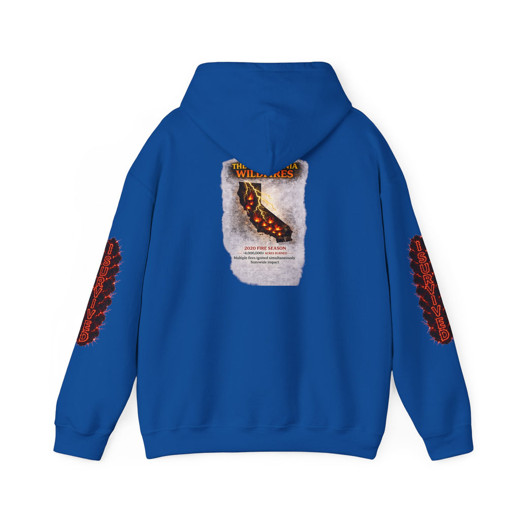 I Survived 2020 — Director's Cut S2:E3 "The California Wildfires" | Wildfire Edition Memorial Hoodie Sweatshirt
