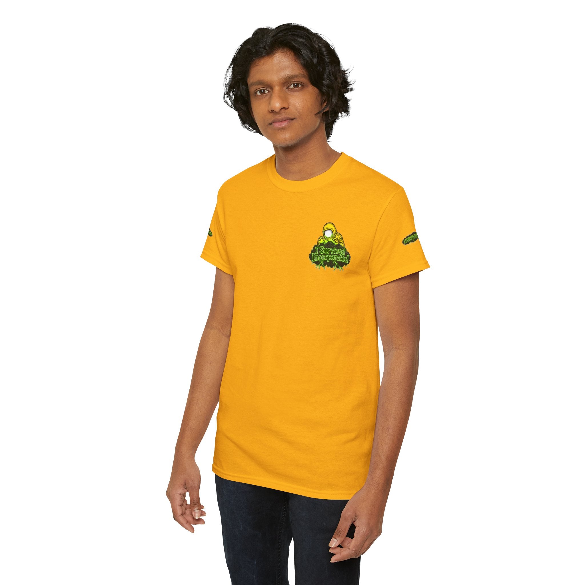 I Survived 2020 — "Please Stand By" Test Pattern Toxic Signal Tee Special Edition Summer Premiere Unisex Heavy Cotton Tee