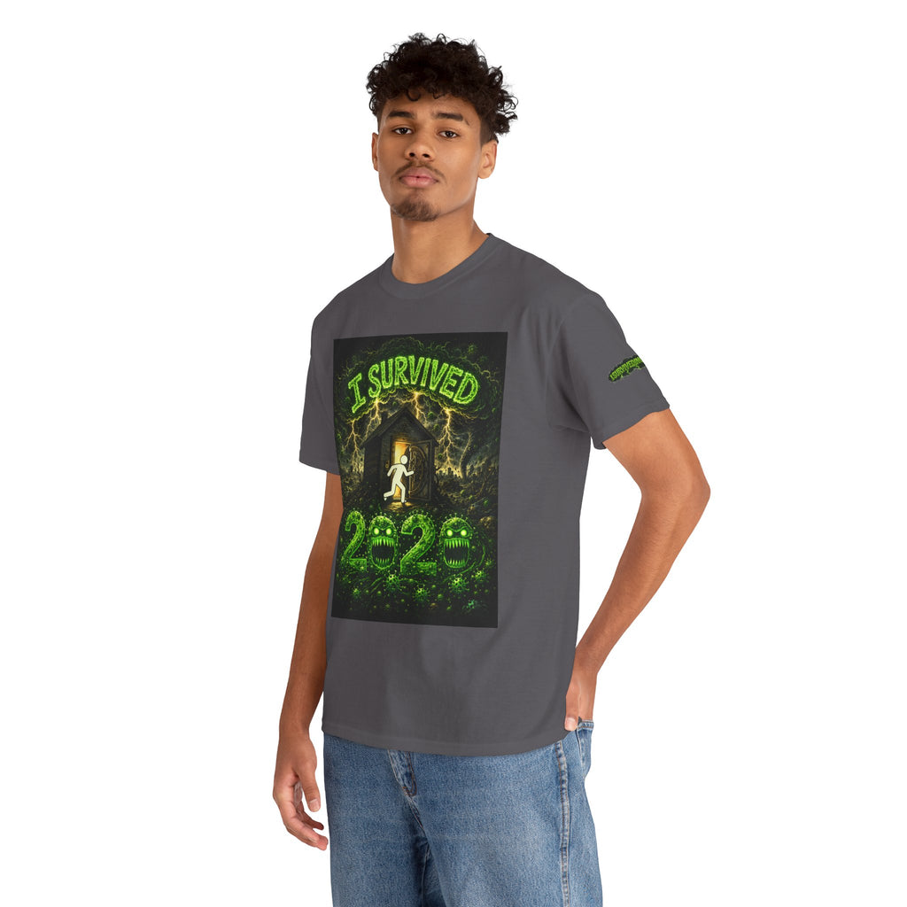 I Survived 2020 — S1:E5 "Delivery Doomsday" | Pandemic Edition Unisex Heavy Cotton Tee (SPECIAL EDITION)