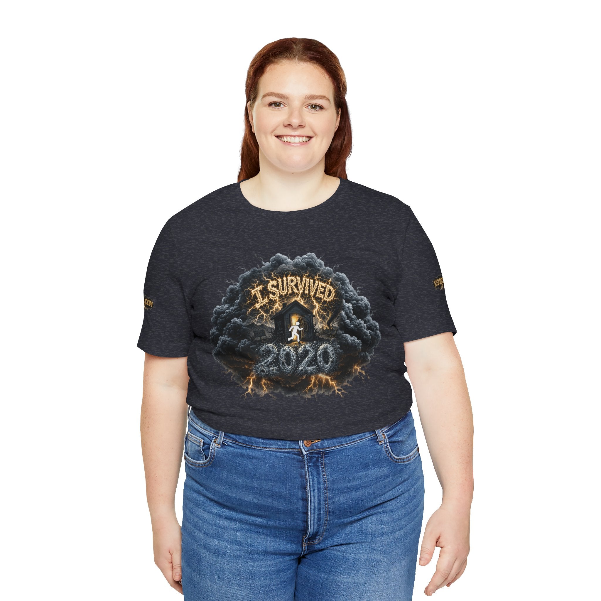 I Survived 2020 — Director's Cut Original Design Teaser Tee | Season 1 Premiere Drop Unisex Jersey Short Sleeve Tee