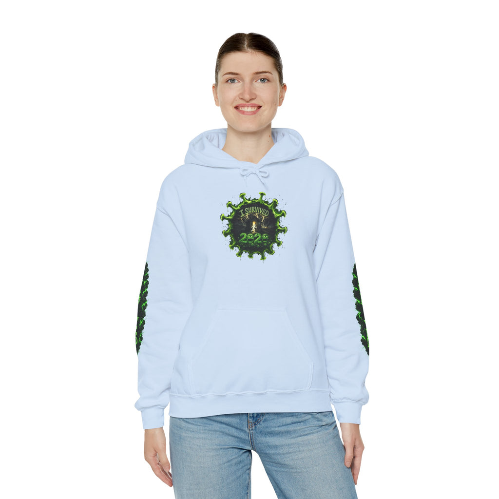 I Survived 2020 — Director's Cut S1:E2 "The Coming of COVID" | Pandemic Edition Hoodie Sweatshirt