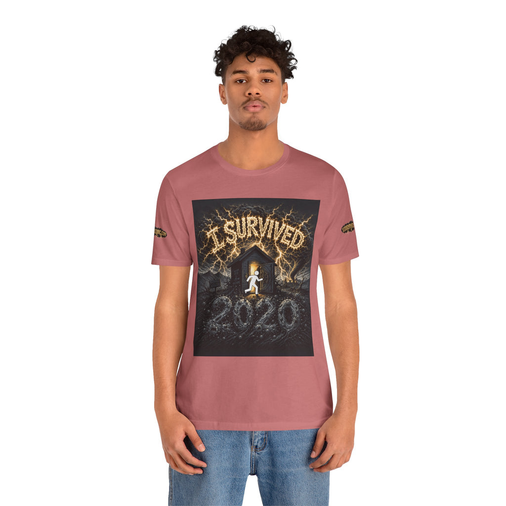 I Survived 2020 — Original Design Teaser Tee | Season 1 Premiere Drop Unisex Jersey Short Sleeve Tee