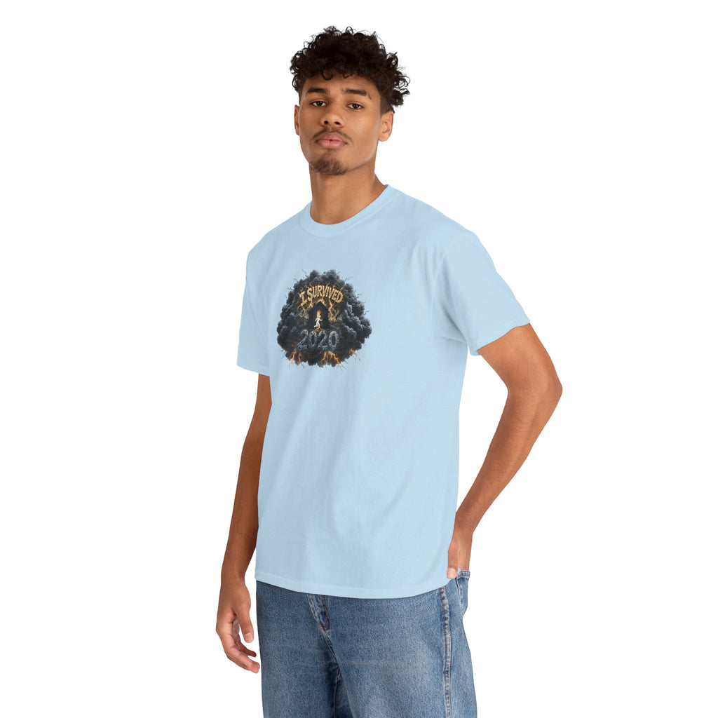 I Survived 2020 — Original PILOT Design: Director's Cut Unisex Heavy Cotton Tee