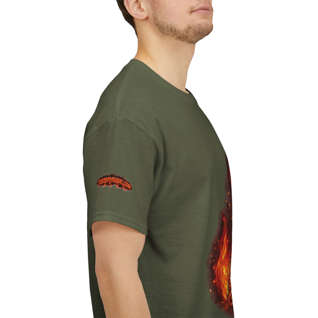 I Survived 2020 — Director's Cut S2:E1 "Berry Creek" | Wildfire Edition Memorial Unisex Heavy Cotton Tee (SPECIAL EDITION)