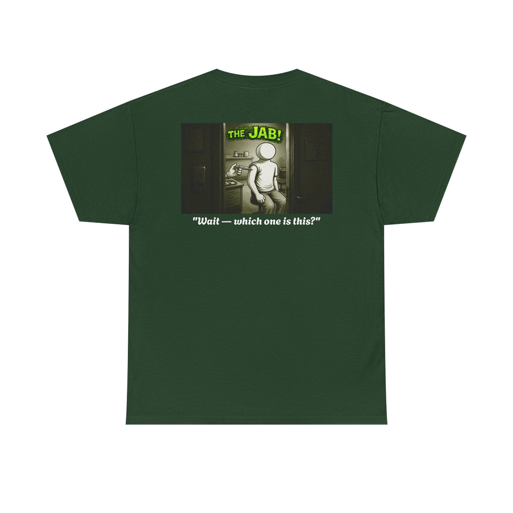 I Survived 2020 — PANDEMIC S1:E3: Director's Cut "The Jab!" Unisex Heavy Cotton Tee