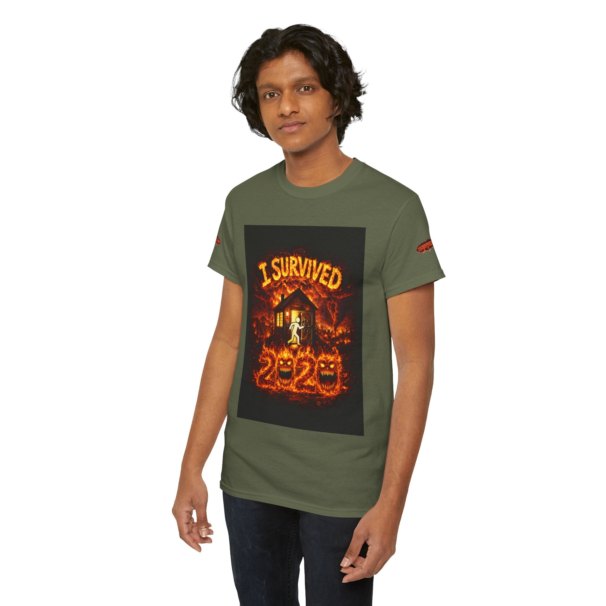 I Survived 2020 — S2:E1 "Berry Creek" | Wildfire Edition Memorial Unisex Heavy Cotton Tee (SPECIAL EDITION)