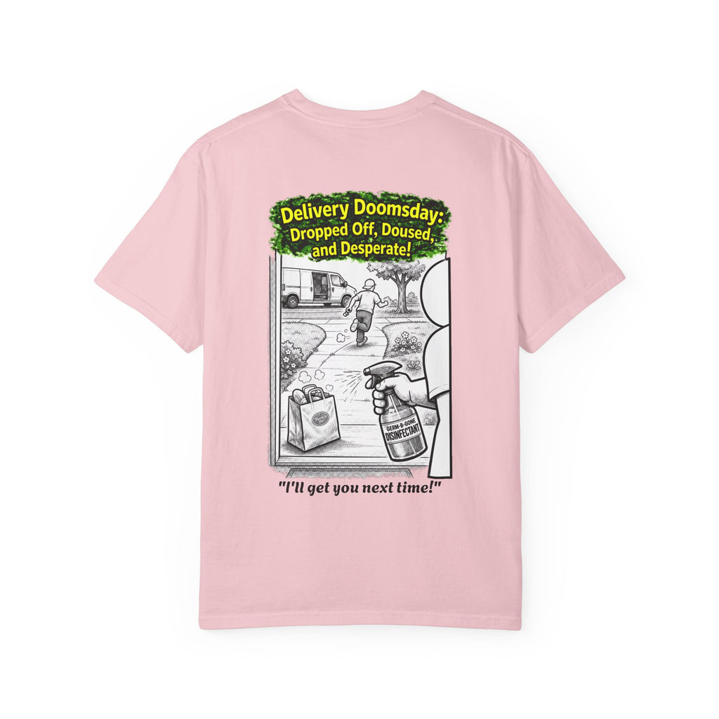 Sobreviví al 2020 — T1:E5 "Apocalipsis de Entregas" | Camiseta unisex teñida de edición Pandemia