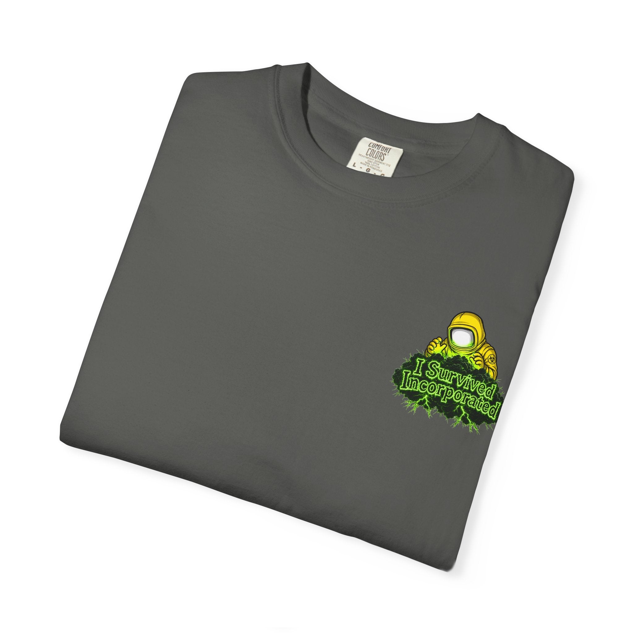 I Survived 2020 — "Please Stand By" Test Pattern Toxic Signal Tee Summer Premiere Unisex Garment-Dyed T-shirt