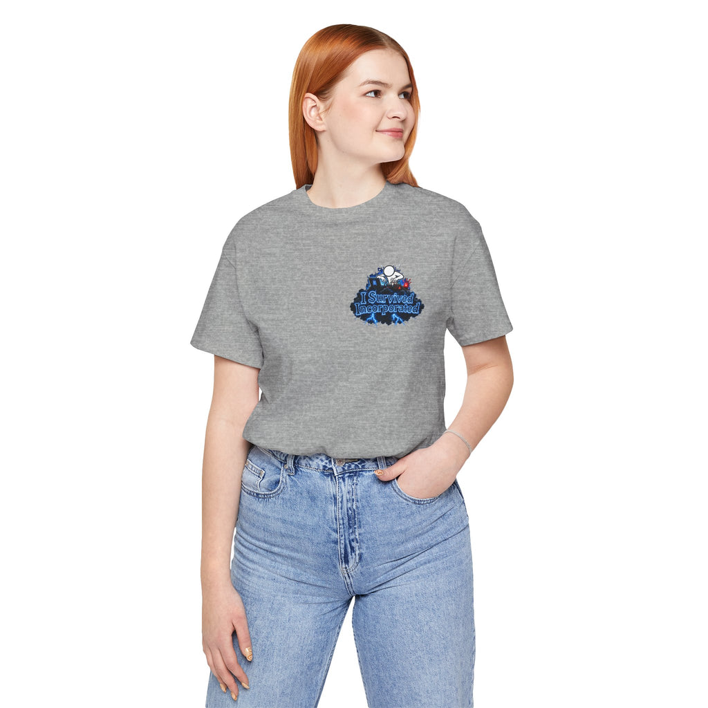 I Survived 2020 — "Please Stand By" Test Pattern Tee Lockdown Summer Exclusive Unisex Jersey Short Sleeve Tee