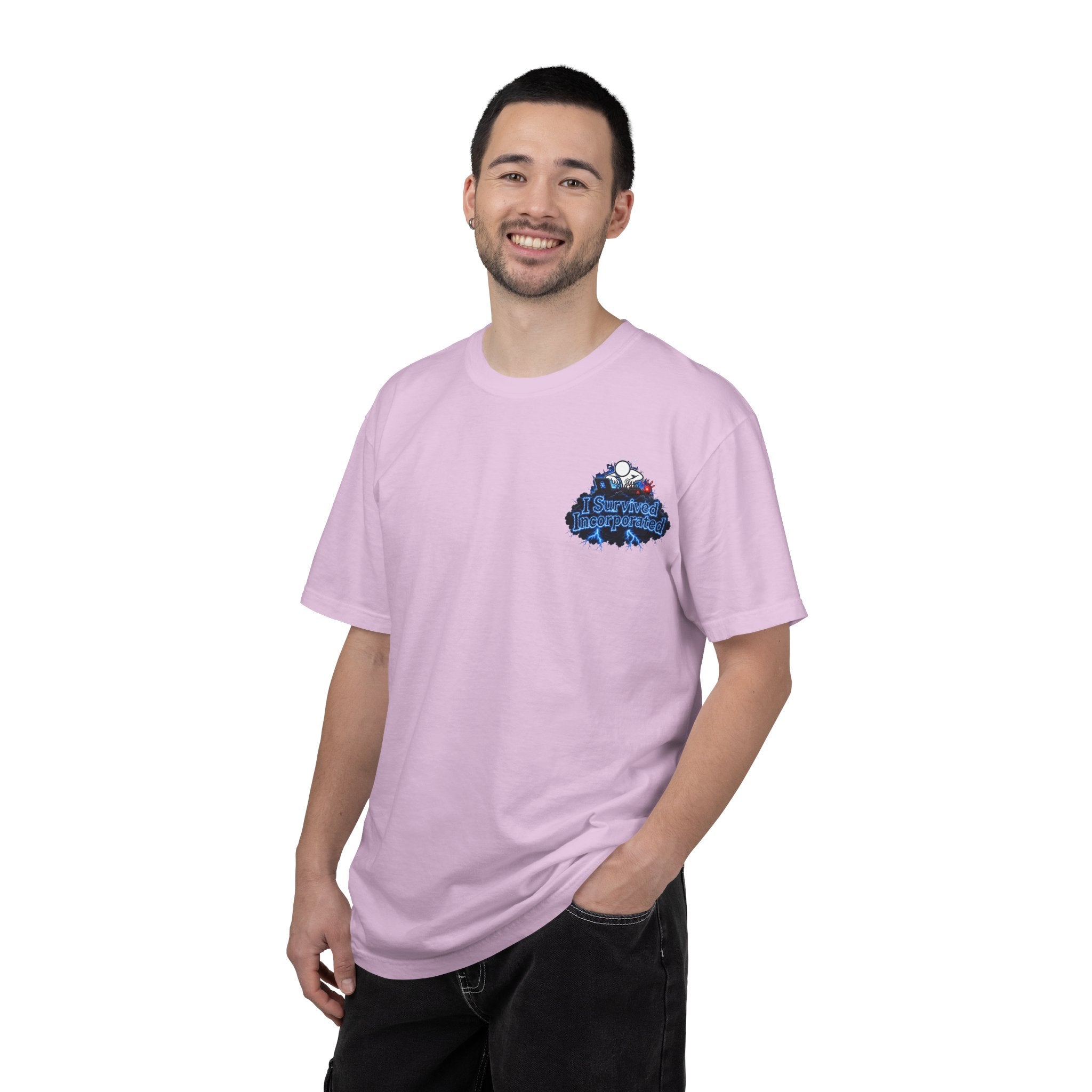 I Survived 2020 — "Please Stand By" Test Pattern Tee Lockdown Special Edition Summer Exclusive Unisex Garment-Dyed T-shirt