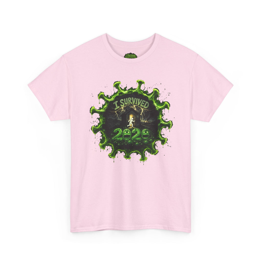 I Survived 2020 — Director's Cut S1:E1 "COVID-19: The Coronavirus" | Pandemic Edition Unisex Heavy Cotton Tee